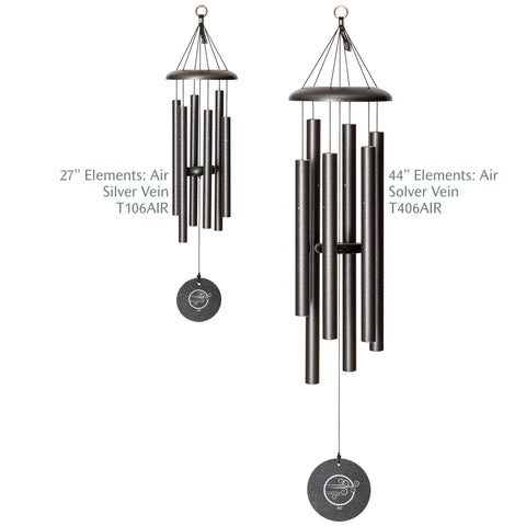 Air Element Wind Chime Duet (set of 2 wind chimes)