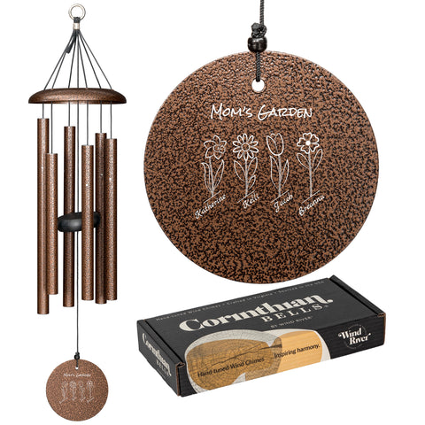 Corinthian Bells® Family Garden Chime, 27" - Wind River