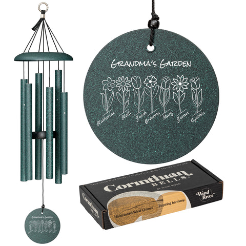 Corinthian Bells® Family Garden Chime, 27" - Wind River