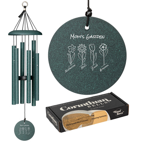 Corinthian Bells® Family Garden Chime, 27" - Wind River