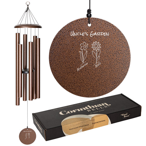 Corinthian Bells® Family Garden Chime, 44" - Wind River