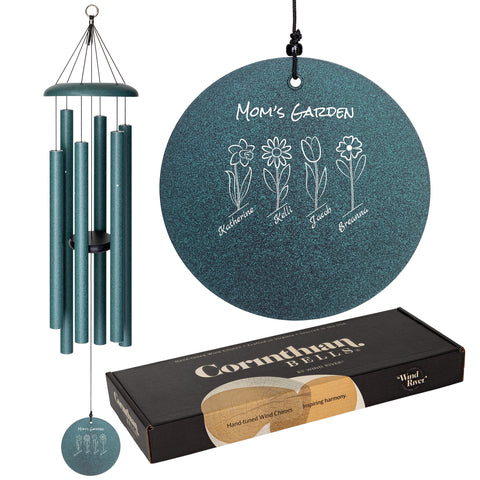 Corinthian Bells® Family Garden Chime, 44" - Wind River