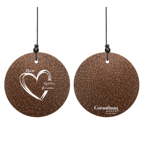 Corinthian Bells® Family Heart Chime, 27" - Wind River