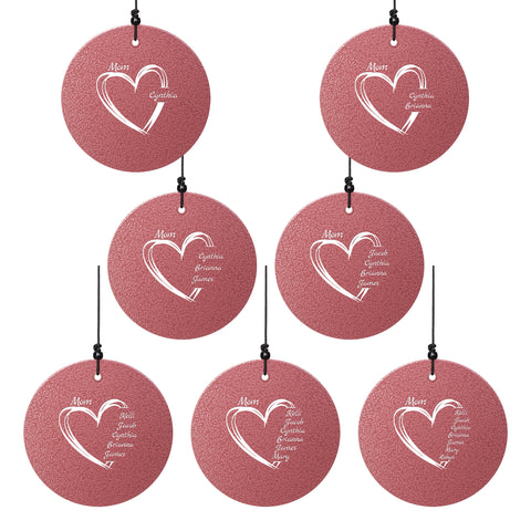 Corinthian Bells® Family Heart Chime, 36" - Wind River