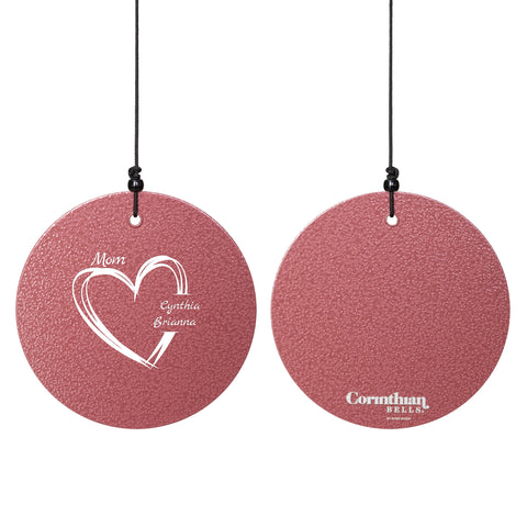 Corinthian Bells® Family Heart Chime, 36" - Wind River