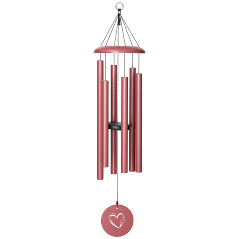 Corinthian Bells® Family Heart Chime, 36" - Wind River