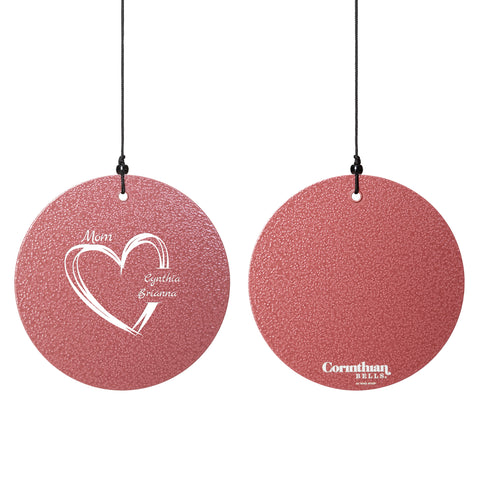 Corinthian Bells® Family Heart Chime, 44" - Wind River