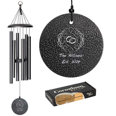 Wedding & Anniversary Chime, 27" Corinthian Bells - Wind River