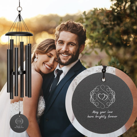 Wedding & Anniversary Chime, 30" Corinthian Bells - Wind River