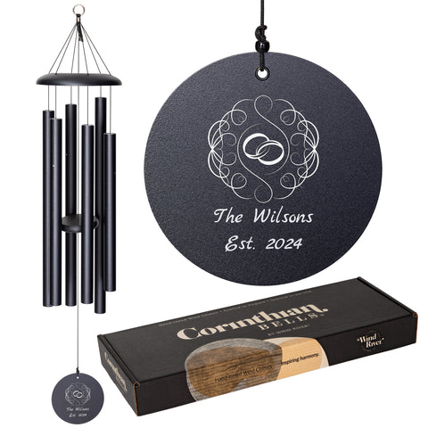 Wedding & Anniversary Chime, 44" Corinthian Bells - Wind River