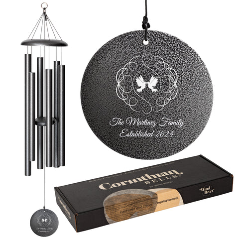 Wedding & Anniversary Chime, 44" Corinthian Bells - Wind River