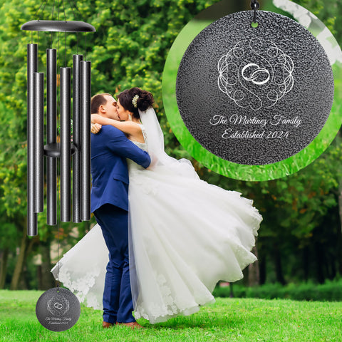 Wedding & Anniversary Chime, 44" Corinthian Bells - Wind River