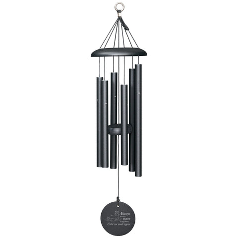 Always Loved Angel Dog 27-inch Wind Chime - Wholesale - Wind River