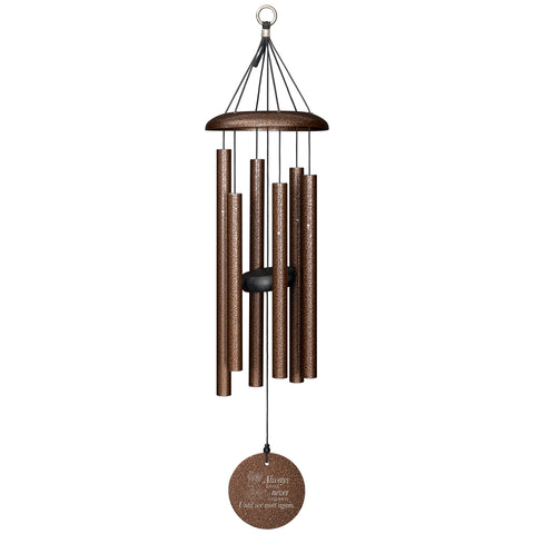 Always Loved Angel Dog 27" wind chime - Wind River