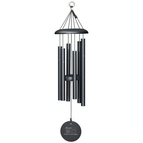 Always Loved Pawprint 27-inch Wind Chime - Wholesale - Wind River