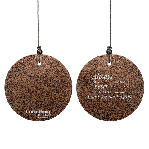 Always Loved Pawprint 27-inch Wind Chime - Wholesale - Wind River