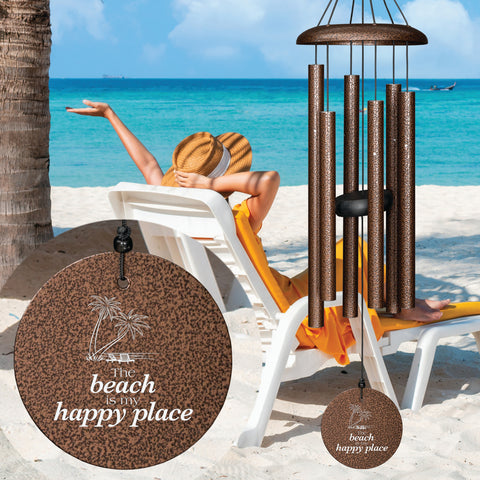 The Beach is My Happy Place 27" Wind Chime