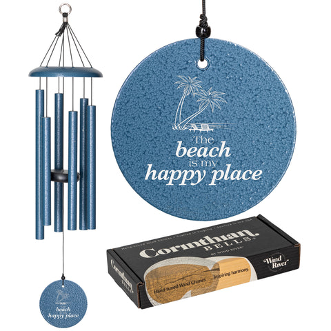 The Beach is My Happy Place 27" Wind Chime - Wholesale - Wind River