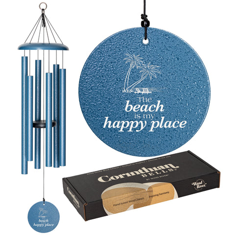 The Beach is My Happy Place 36" Wind Chime - wholesale - Wind River