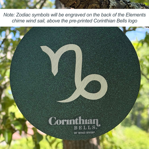 Corinthian Bells® Zodiac Earth Element 44-Inch Wind Chime