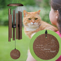 Forever in My Heart Angel Cat 27" wind chime - Wind River