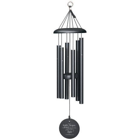 Faith, Hope & Love 27-inch Wind Chime - Wind River