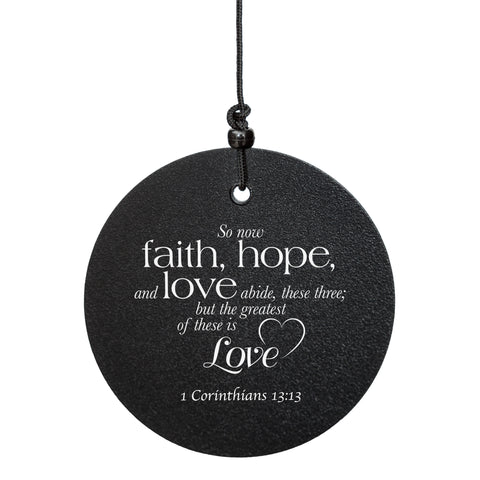 Faith, Hope & Love 27-inch Wind Chime - Wind River