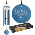 Faith, Hope & Love 36-inch Wind Chime - Wind River