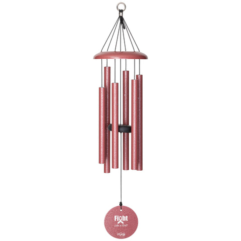 For the Girls Fight Like a Girl Wind Chime, 27-inch