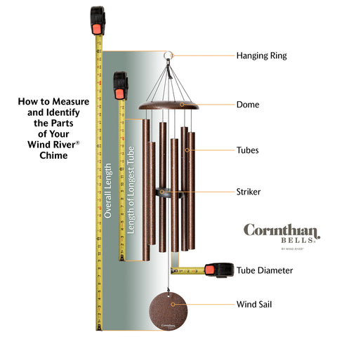 Corinthian Bells® by Wind River 30-inch Windchime