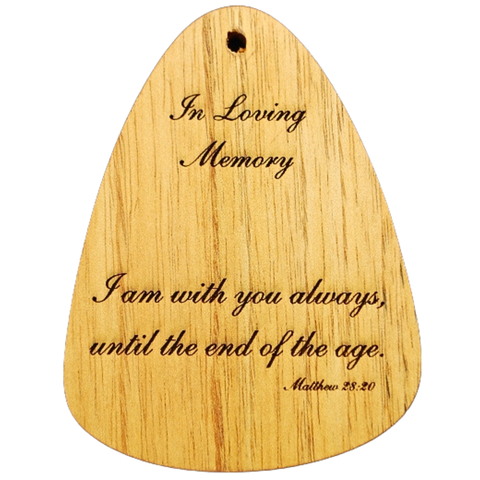 In Loving Memory® 42-Inch Silver Memorial Wind Chime
