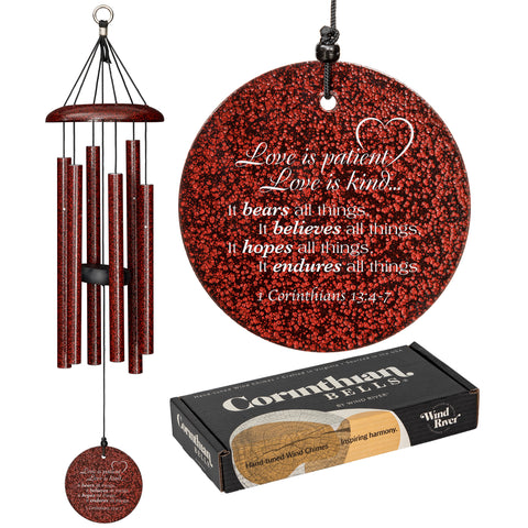 Love is Patient 27-inch Wind Chime - Wind River