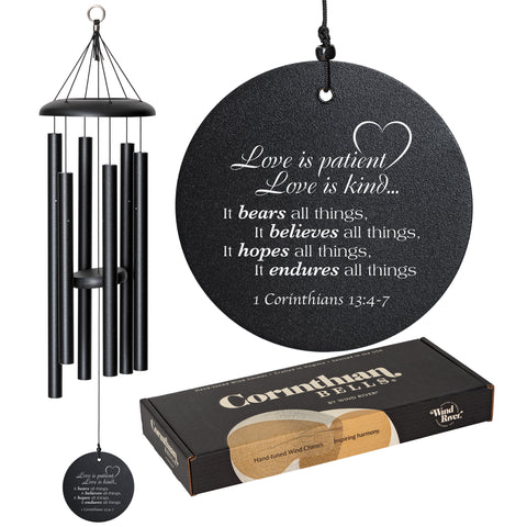 Love is Patient 36-inch Wind Chime - Wholesale - Wind River