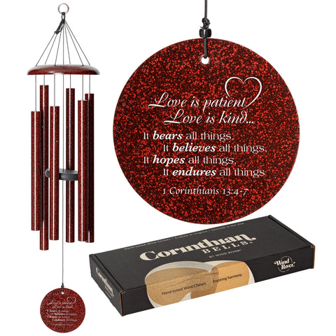 Love is Patient 36-inch Wind Chime - Wind River