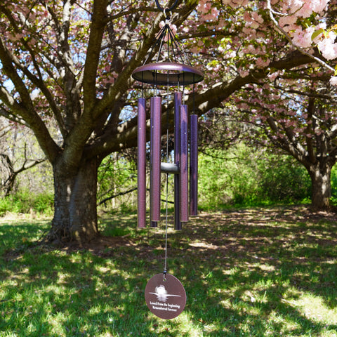 Loss of Multiples Memorial Chime, 27 inch Purple