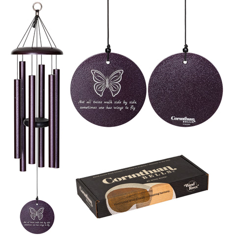 Loss of Multiples Memorial Chime, 30 inch Purple