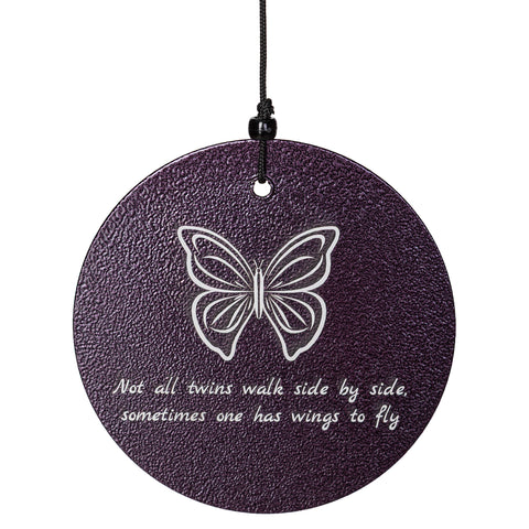 Loss of Multiples Memorial Chime, 30 inch Purple