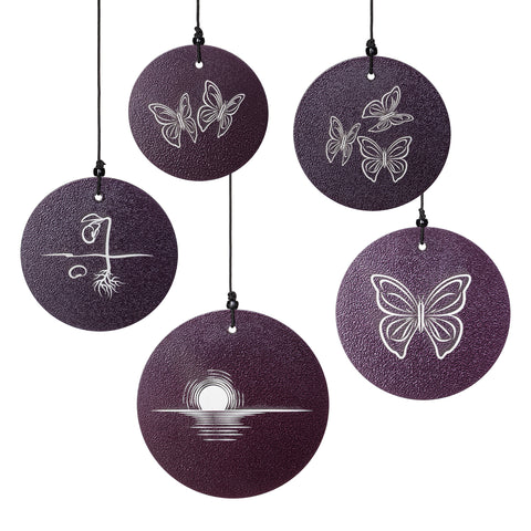 Loss of Multiples Memorial Chime, 30 inch Purple