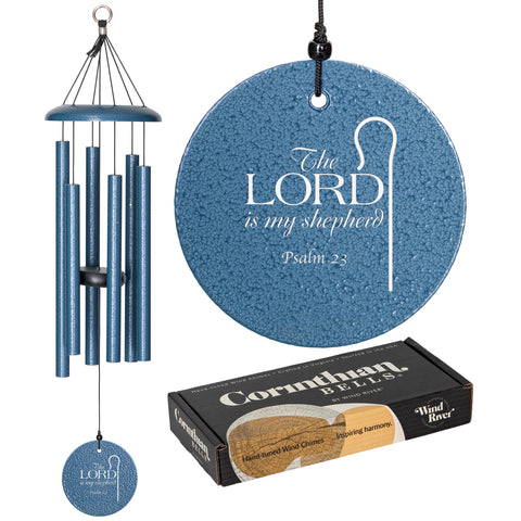 The Lord is My Shepherd Psalm 23 Wind Chime, 27-inch - Wind River