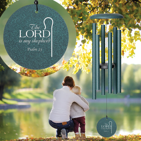 The Lord is My Shepherd Psalm 23 Wind Chime, 36-inch