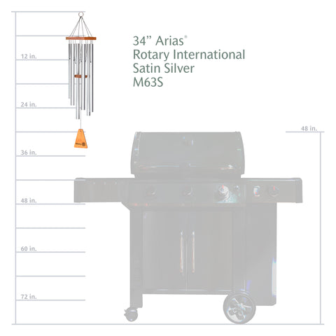 Wind River Rotary International® 34 inch Chime - Wind River