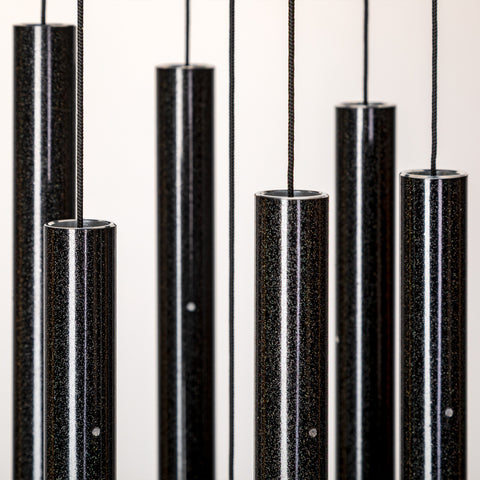 Corinthian Bells®30-inch Wind Chime - Limited Edition Black Spectrum