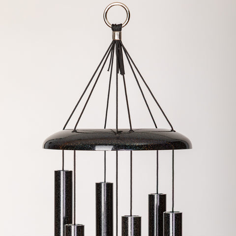 Corinthian Bells®30-inch Wind Chime - Limited Edition Black Spectrum