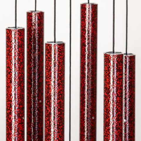 Corinthian Bells Fire Element Chime, 30" - Wind River