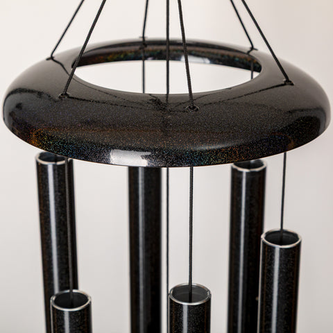Corinthian Bells® 36-inch Wind Chime - Limited Edition Black Spectrum