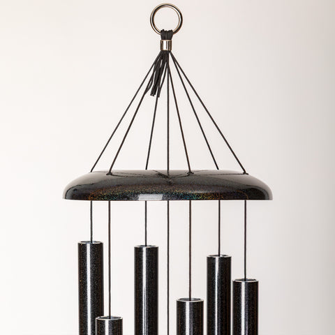 Corinthian Bells® 36-inch Wind Chime - Limited Edition Black Spectrum
