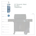 Corinthian Bells Water Element Chime, 36" - Wind River