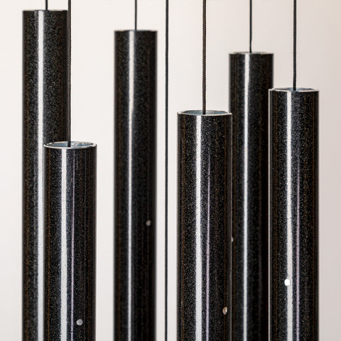 Corinthian Bells® 44-inch Wind Chime - Limited Edition Black Spectrum