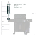 Corinthian Bells Earth Element Chime, 44" - Wind River