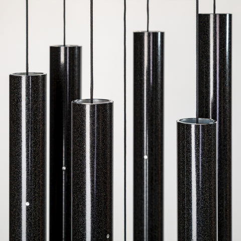 Corinthian Bells® 50-inch Wind Chime – Limited Edition Black Spectrum